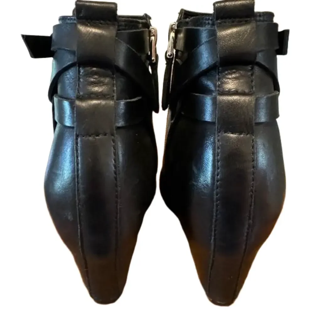 SAM EDELMAN Maddox Women's Black Leather Boot 6M